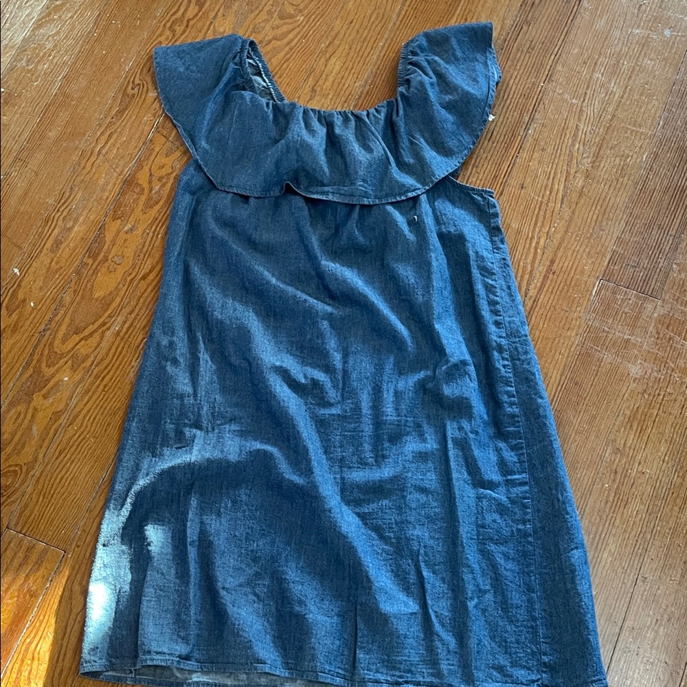 Stylish Blue Denim Dress
